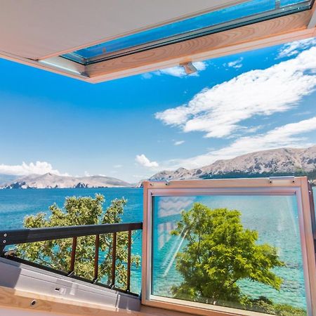 Seaview Apartments Baska Buitenkant foto