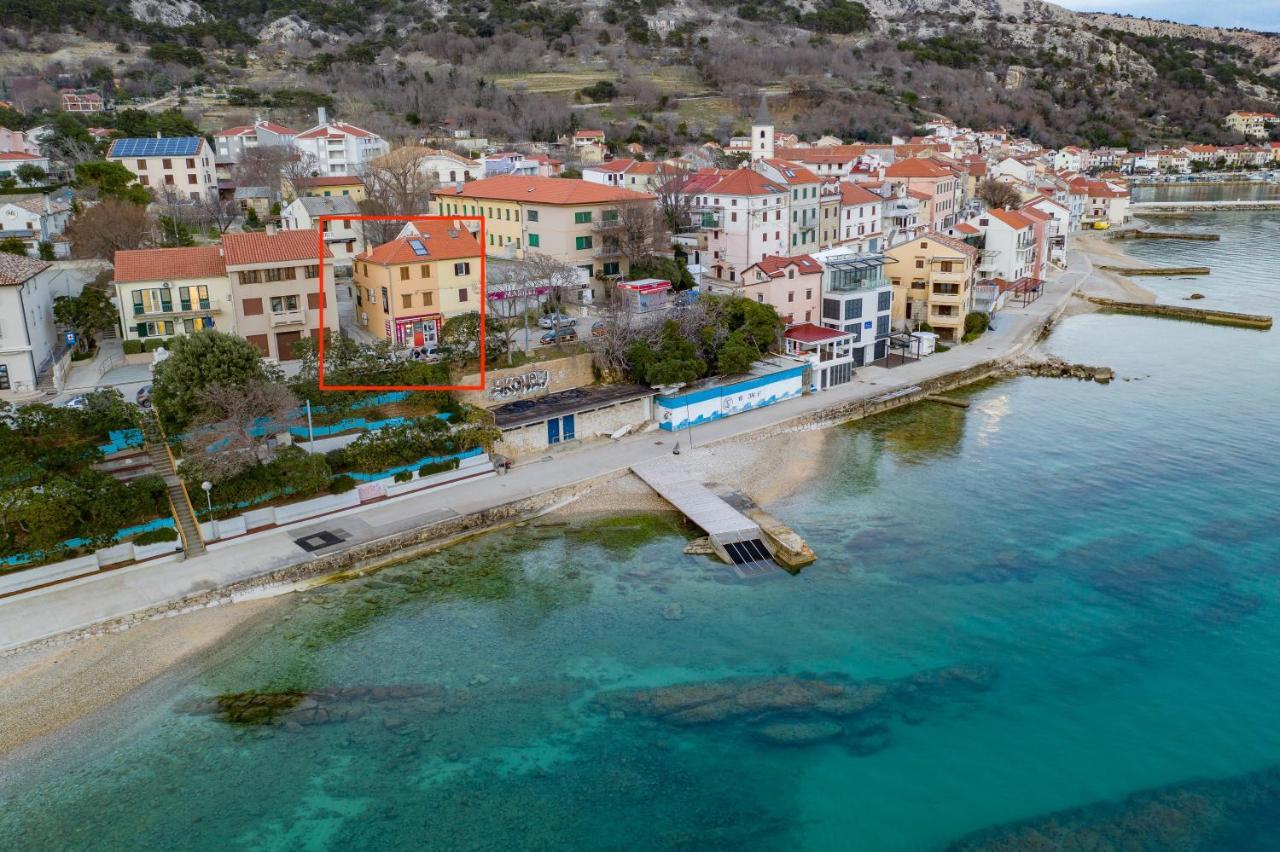 Seaview Apartments Baska Buitenkant foto