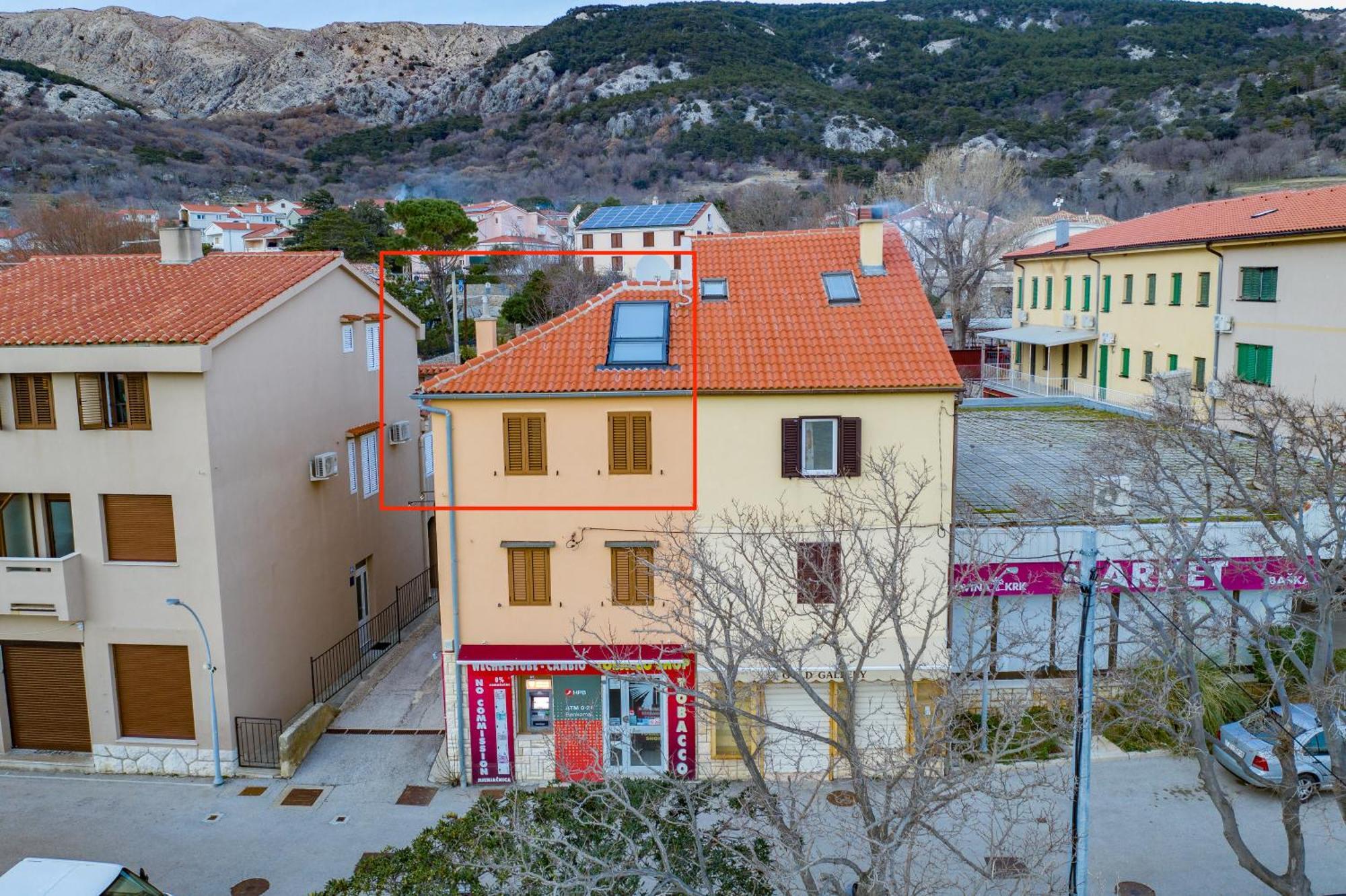 Seaview Apartments Baska Kamer foto